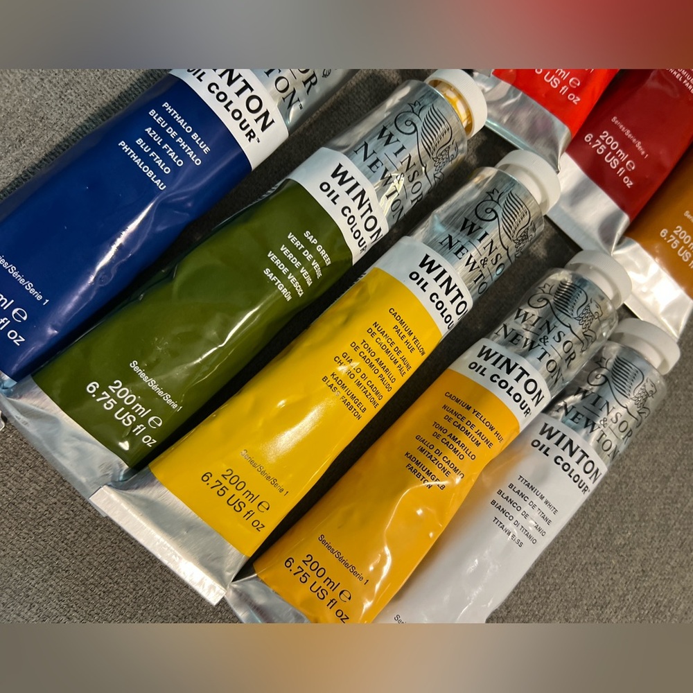 Winsor & Newton-Winton Oil Colour Bundle - Picture 4 of 4